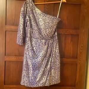 Shoshanna One Shoulder Cocktail Dress